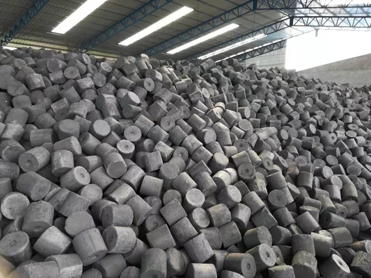 Matérias primas formadas 10% da fábrica de aço do casco da cinza para a fusão do metal
