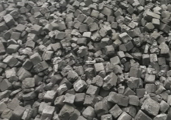 O baixo mineral formado cúbico do casco de S substitui o tamanho do produto 120x120x 120mm