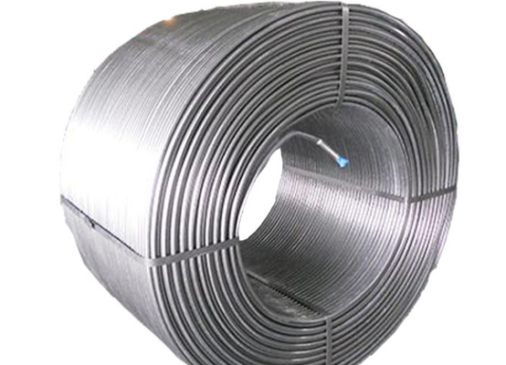 Liga do silicone do cálcio do elevado desempenho, fio do núcleo do metal para o derretimento de aço