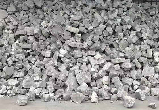 Baixo Ash Low Sulfur Foundry Coke mineral para a fábrica de aço 150 - 300mm
