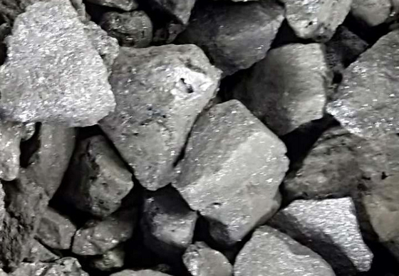 Material da fábrica de aço da liga do metal de Grey Color High Carbon Silicon com si 60%