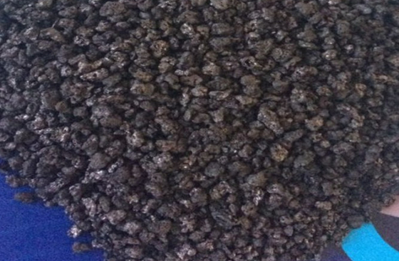 Funcional calcinado preto do combustível 1-3mm/1-5mm do casco do petróleo multi