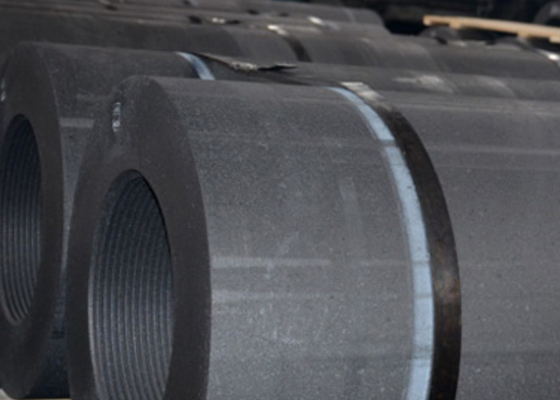 Cor grande do preto de Rod Electrodes For Arc Furnaces da grafite do diâmetro
